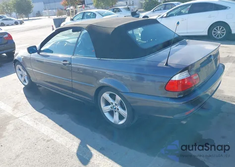 2005 BMW 325Ci z USA, uszkodzony, nr VIN WBABW33435PL36809